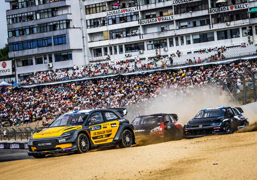 V Lousadě vede Grönholm, Teješ je třetí v Euro RX3!